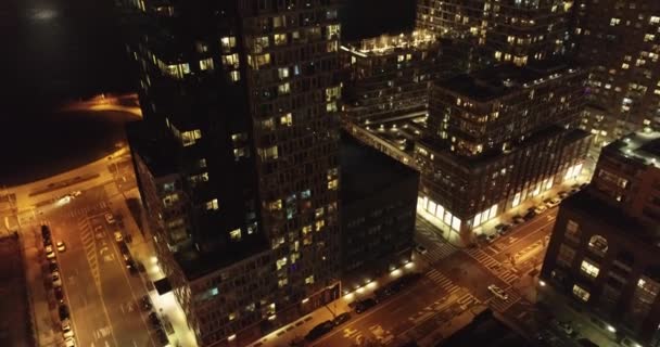 Aerial Long Island City — Video Stock