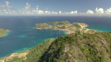Guadeloupe 'daki manzara havası