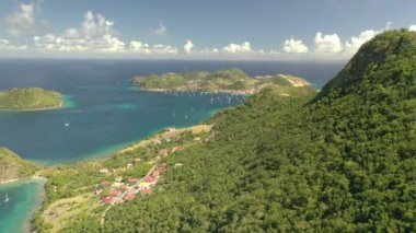 Guadeloupe 'daki manzara havası