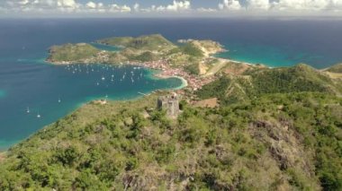 Guadeloupe 'daki manzara havası
