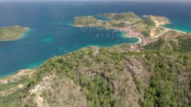 Guadeloupe 'daki manzara havası