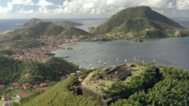 Guadeloupe 'daki manzara havası