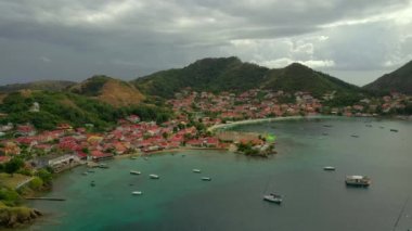 Guadeloupe 'daki manzara havası