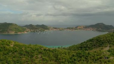 Guadeloupe 'daki manzara havası