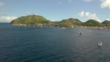 Guadeloupe 'daki manzara havası