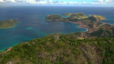 Guadeloupe 'daki manzara havası