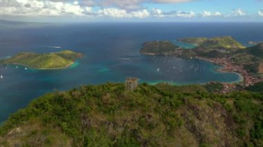 Guadeloupe 'daki manzara havası