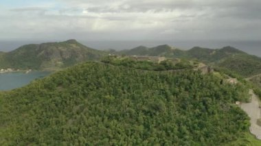 Guadeloupe 'daki manzara havası