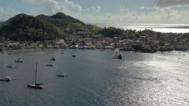Guadeloupe 'daki manzara havası