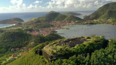 Guadeloupe 'daki manzara havası