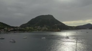 Guadeloupe 'daki manzara havası