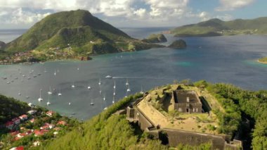 Guadeloupe 'daki manzara havası