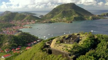 Guadeloupe 'daki manzara havası