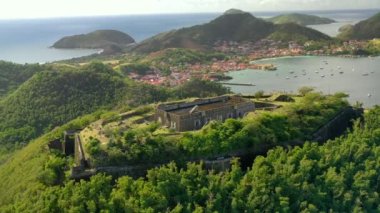 Guadeloupe 'daki manzara havası