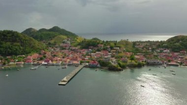 Guadeloupe 'daki manzara havası