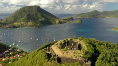 Guadeloupe 'daki manzara havası