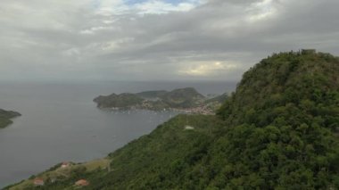 Guadeloupe 'daki manzara havası