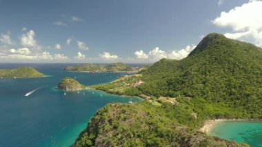 Guadeloupe 'daki manzara havası