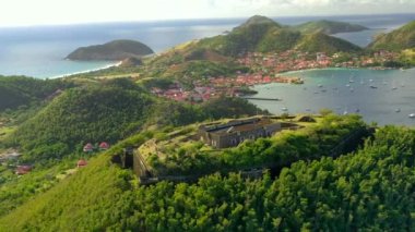 Guadeloupe 'daki manzara havası