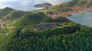 Guadeloupe 'daki manzara havası