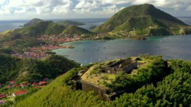 Guadeloupe 'daki manzara havası