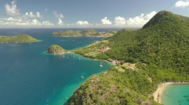 Guadeloupe 'daki manzara havası