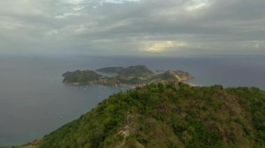 Guadeloupe 'daki manzara havası