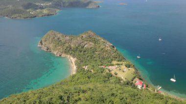 Guadeloupe 'daki manzara havası