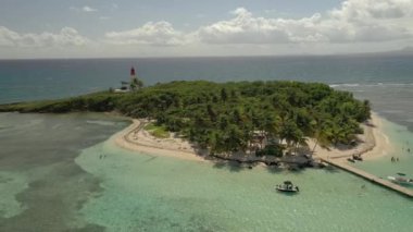 Guadeloupe 'daki manzara havası