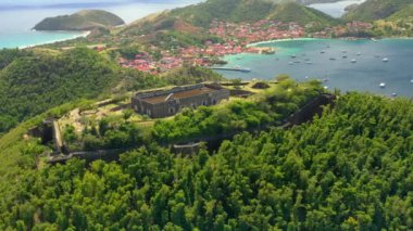 Guadeloupe 'daki manzara havası