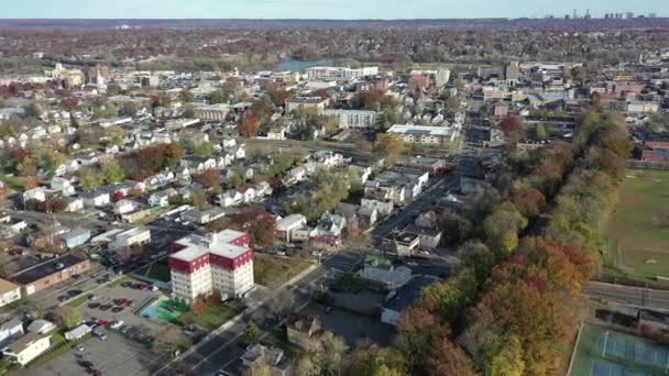 Aerial Hackensack New Jersey — Video Stock