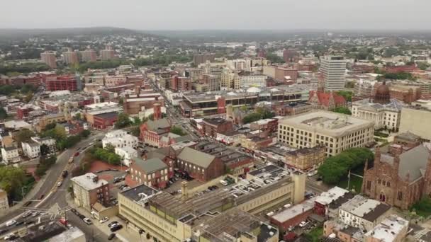Flygfoto Paterson New Jersey — Stockvideo