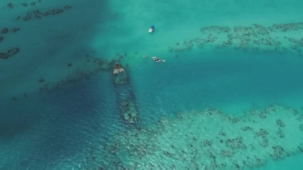 Aerial Beaches Landscape Bermuda — 图库视频影像