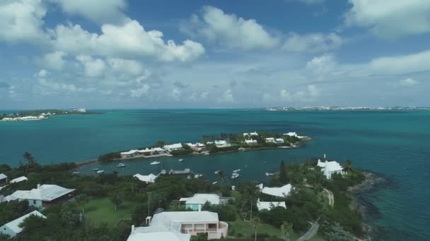 Пляжи Бермудских Островов — стоковое видео