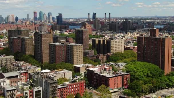 Aerial Lower East Side New York City — Video Stock