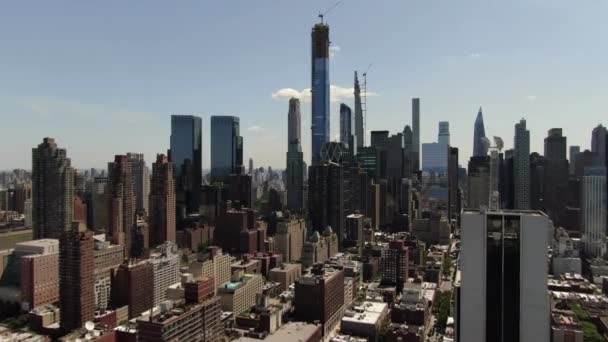 ニューヨーク州ミッドタウンの空中 — ストック動画