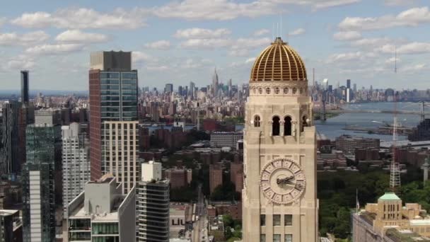 Εναέρια Του Γουίλιαμσμπεργκ Μια Γειτονιά Στο Μπρούκλιν Της Νέας Υόρκης — Αρχείο Βίντεο