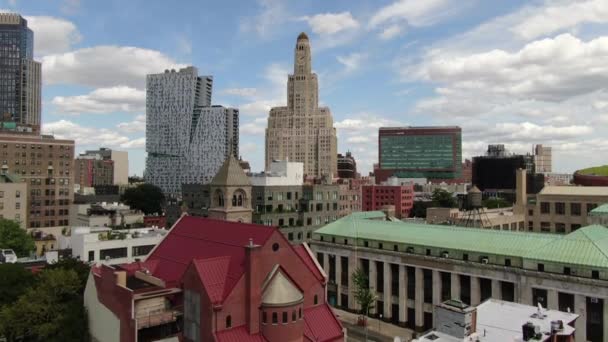 Centre Ville Brooklyn Qui Englobe Des Quartiers Comme Brooklyn Heights — Video