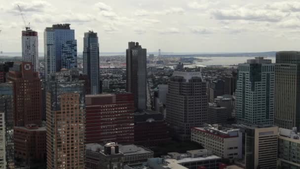 Brooklyn Şehir Merkezi Brooklyn Heights Dumbo Boerum Hill Gibi Semtleri — Stok video