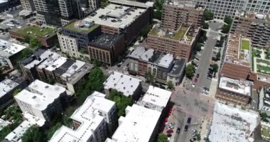 New York 'ta Brooklyn ve Queens' i kapsayan kentsel alanların hava görüntüleri,