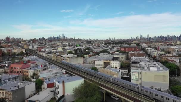 Bushwick Vibrante Barrio Brooklyn Cuenta Con Diversos Lugares Interés Desde — Vídeos de Stock