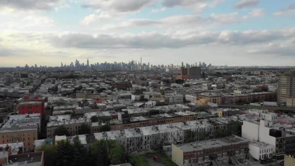 Bushwick Bairro Vibrante Brooklyn Nova York Caracterizado Por Seus Diversos — Vídeo de Stock