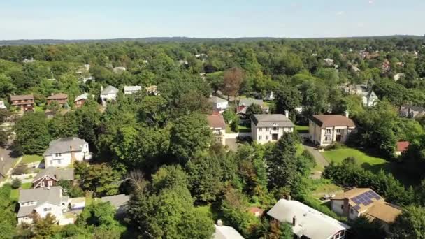 Aerial Great Neck Kings Point Long Island New York — Stok Video