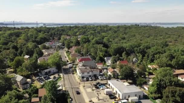 Kings Point Long Island New York Büyük Boynun Havası — Stok video