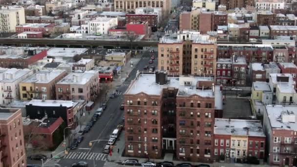 ニューヨーク州ロングアイランドシティの空中 — ストック動画