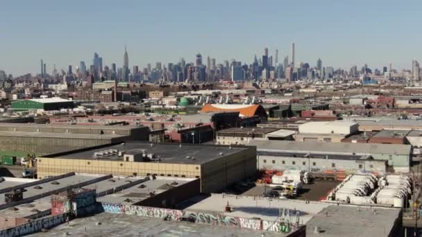Bushwick Bairro Vibrante Brooklyn Nova York Caracterizado Por Seus Diversos — Vídeo de Stock