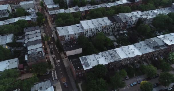 Policja Nowego Jorku Zastrzeliła Drona Manhattan New Jersey Nad Rzeką — Wideo stockowe