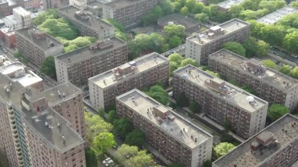 Polícia Nova Iorque Disparou Com Drone Aerial Manhattan Nova Jersey — Vídeo de Stock