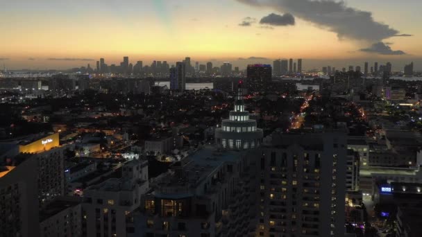 Letecká Miami Beach 2017 — Stock video