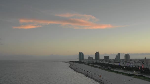 Letecká Miami Beach 2017 — Stock video